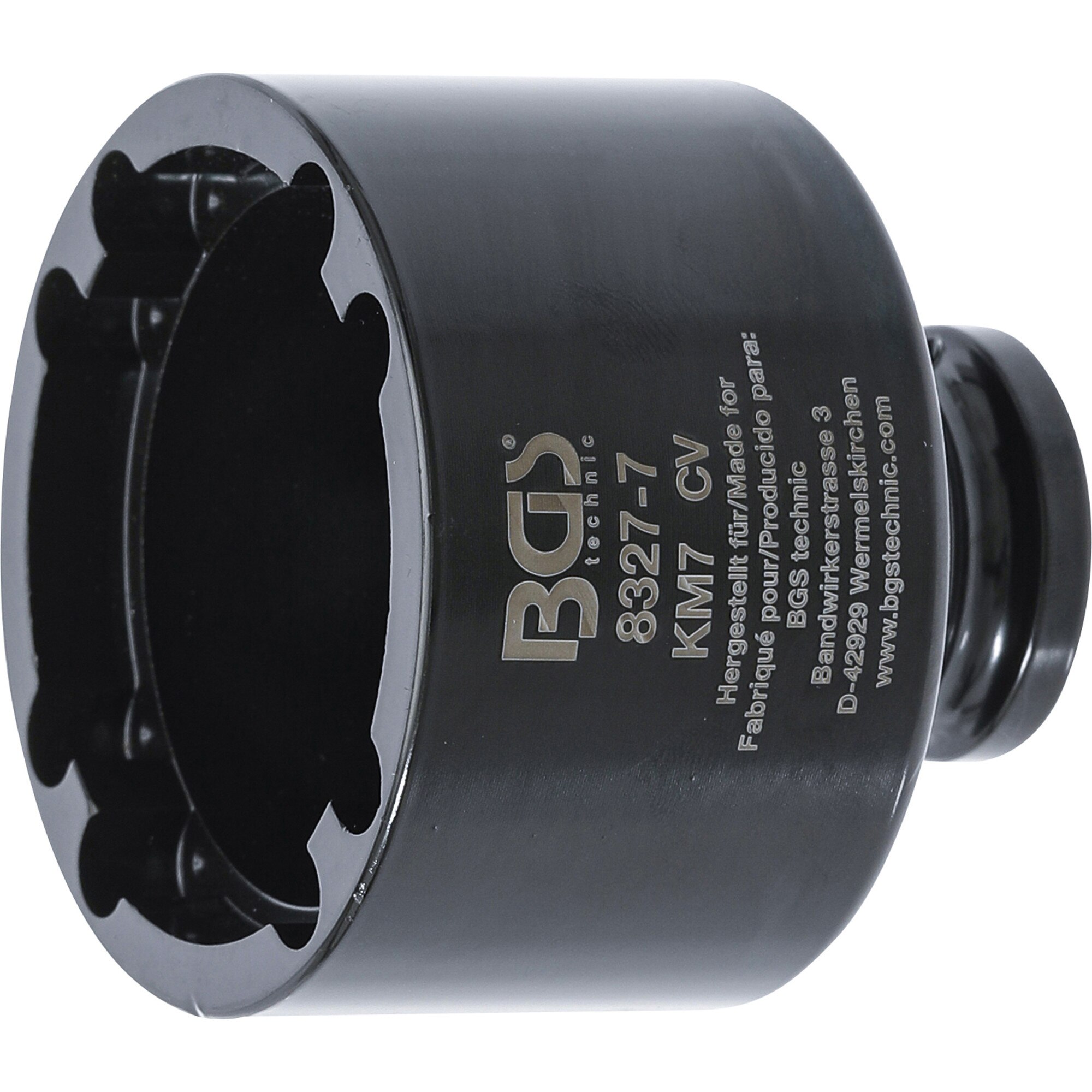 Cheie tubulara pentru piulite canelate KM7