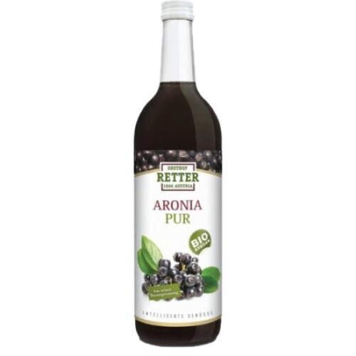 Suc de aronia pur bio, Retter, 750ml