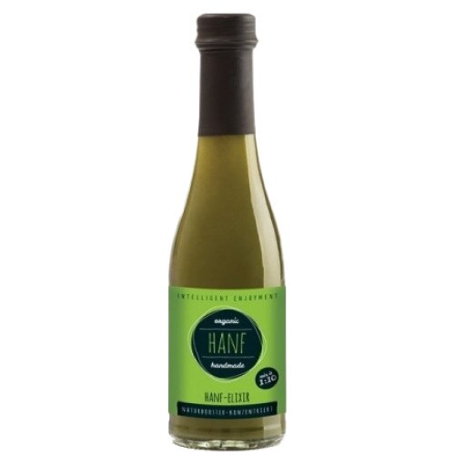 Elixir de canepa, concentrat din flori, frunze si seminte de canepa, Retter, bio, 190ml