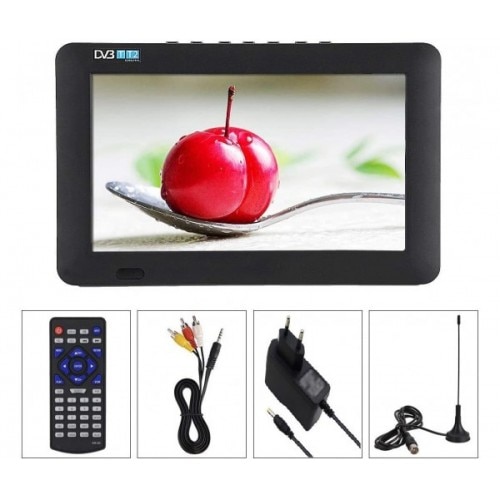 Televizor portabil, Vivas, TV9, 9 inchi, 12/220V - eMAG.ro