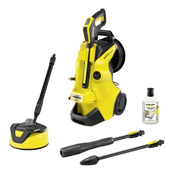 Aparat de spalat cu presiune Karcher K 4 Premium Power Control Home, motor racit cu apa, 130 bar presiune maxima, 420 l/h debit maxim, furtun de presiune 8 m, perie exterior T5 , detergent exterior 0.5L Aparat de spalat cu presiune Karcher K 4 Premium Power Control Home, motor racit cu apa, 130 bar presiune maxima, 420 l/h debit maxim, furtun de presiune 8 m, perie exterior T5 , detergent exterior 0.5L