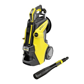 Aparat de spalat cu presiune Karcher K 7 Premium Smart Control , motor racit cu apa, 180 bar, 600 l/h debit maxim, furtun de presiune 10 m, lance 3-in-1 Multi Jet, bluetooth Aparat de spalat cu presiune Karcher K 7 Premium Smart Control , motor racit cu apa, 180 bar, 600 l/h debit maxim, furtun de presiune 10 m, lance 3-in-1 Multi Jet, bluetooth