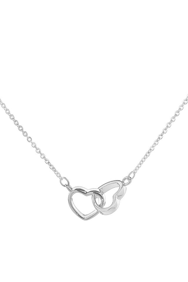 Lantisor argint 925 Hearts 48,5 cm Bijouxmania