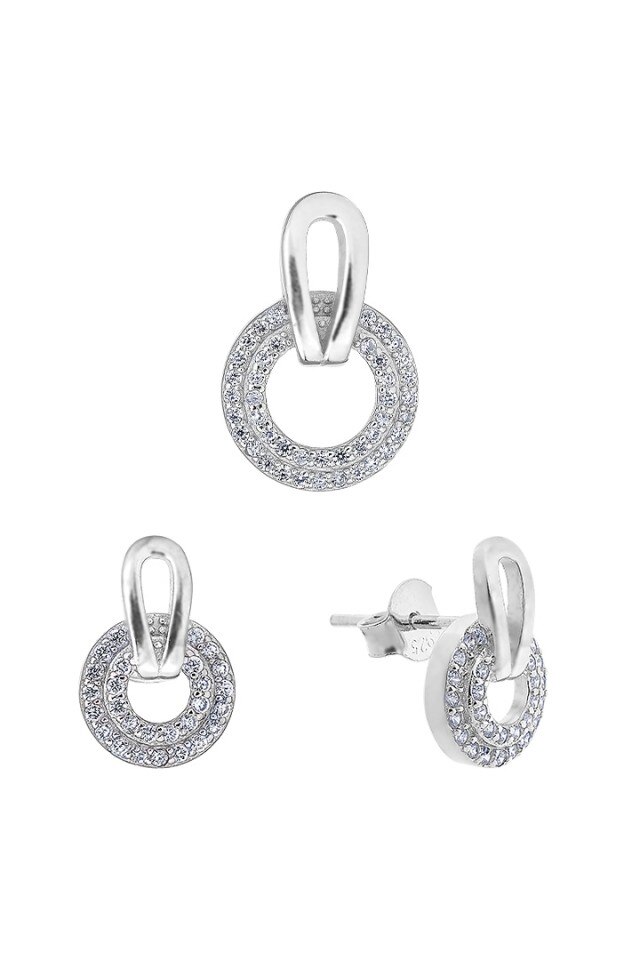 Set argint 925 Baroque 1,3 cm Bijouxmania