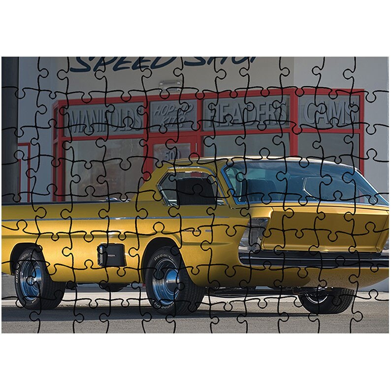Puzzle Heartwork 96 piese, Dodge Pickup Deora 1966, Latime 40,5 cm x Inaltime 28,5 cm