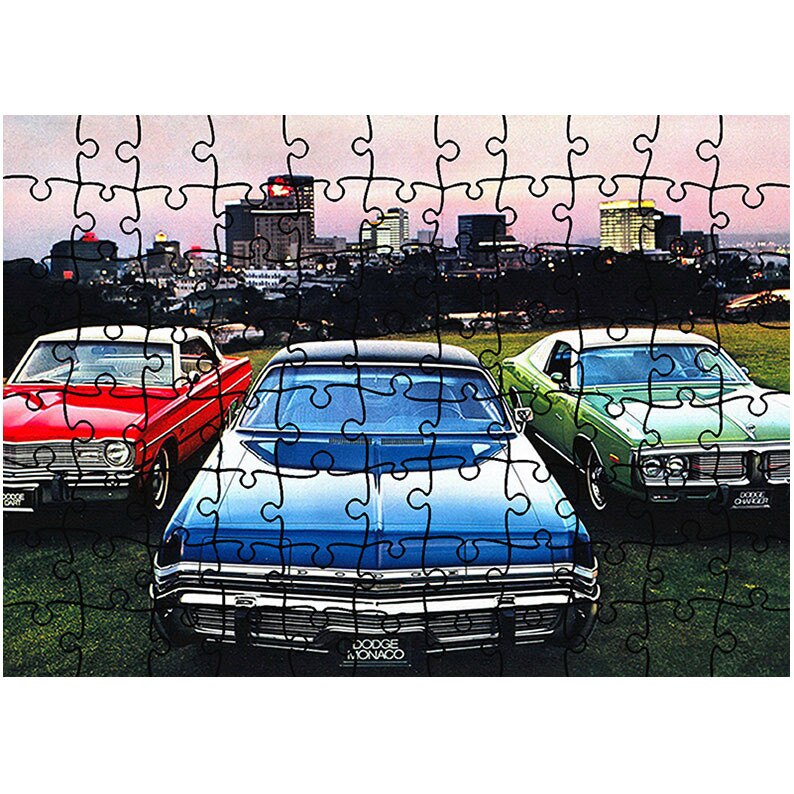 Puzzle Heartwork 96 piese, Dodge, Latime 40,5 cm x Inaltime 28,5 cm