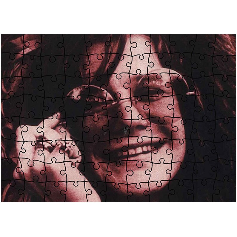 Puzzle Heartwork 96 piese, Janis Joplin Razand, Latime 40,5 cm x Inaltime 28,5 cm