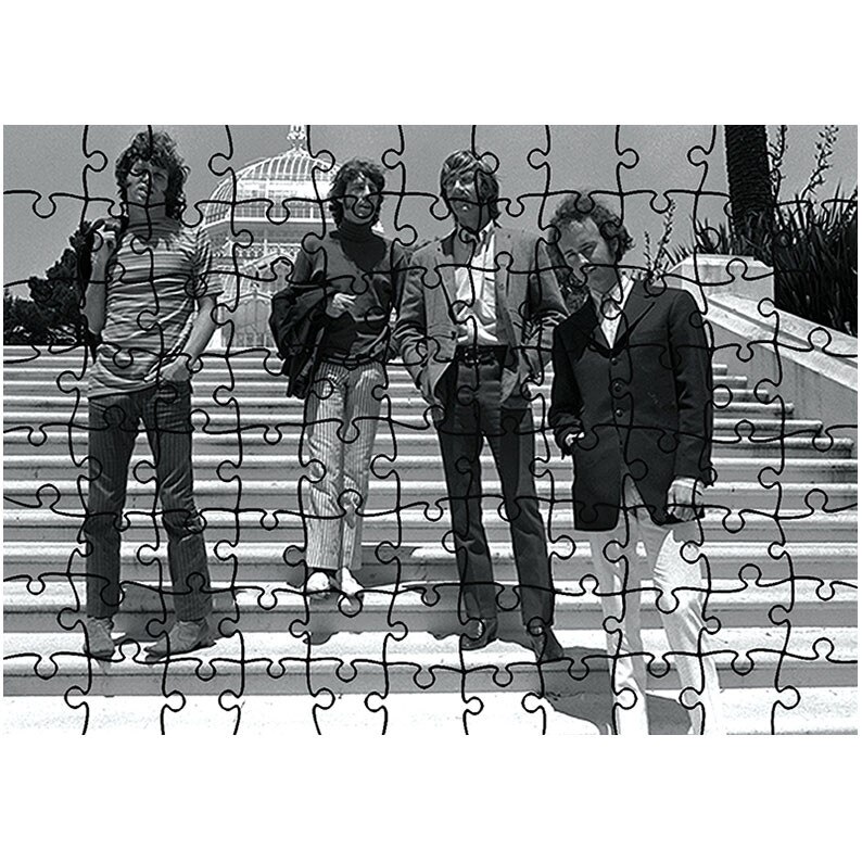 Puzzle Heartwork 96 piese, The Doors Fotografie Vintage, Latime 40,5 cm x Inaltime 28,5 cm
