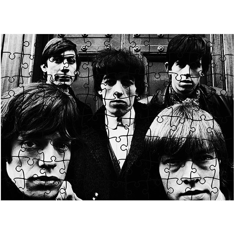 Puzzle Heartwork 96 piese, The Rolling Stones Tineri, Latime 40,5 cm x Inaltime 28,5 cm