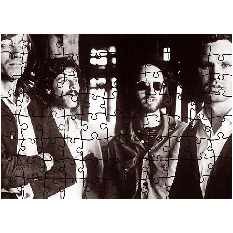 Puzzle Heartwork 96 piese, The Doors Vintage, Latime 40,5 cm x Inaltime 28,5 cm