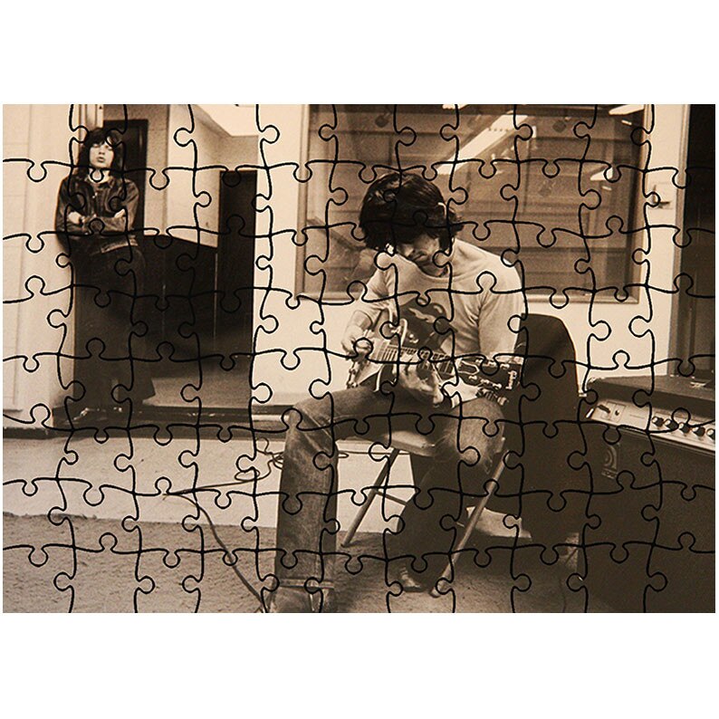 Puzzle Heartwork 96 piese, Mick Jagger si The Beatles, Latime 40,5 cm x Inaltime 28,5 cm