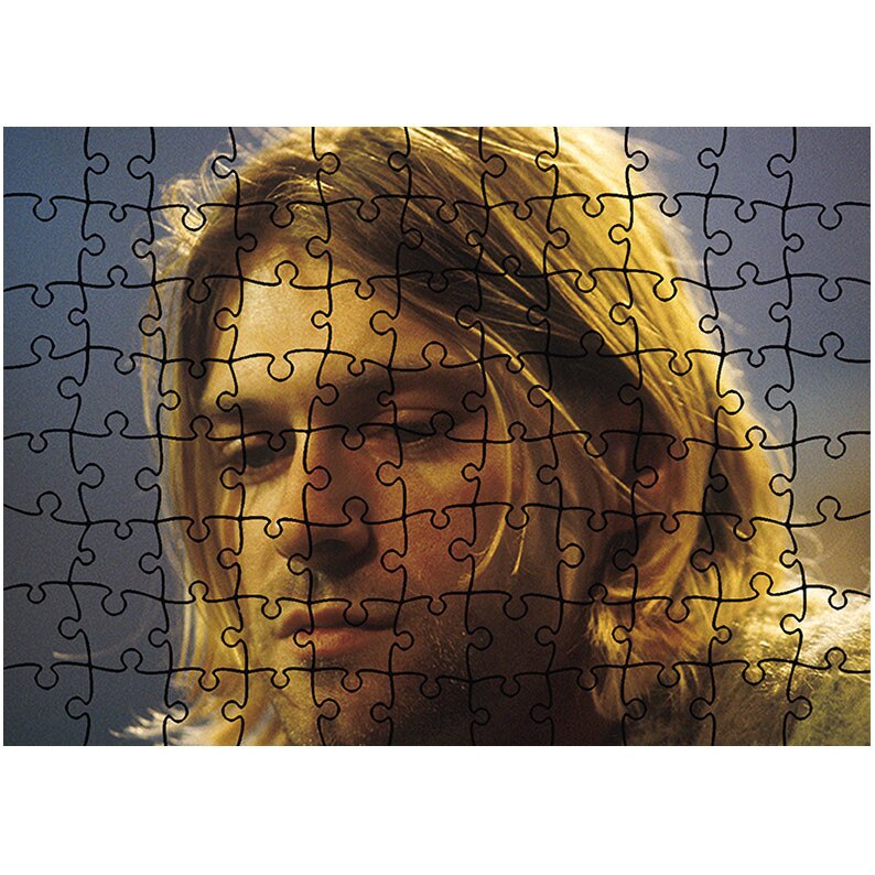 Puzzle Heartwork 96 piese, Kurt Cobain in concert, Latime 40,5 cm x Inaltime 28,5 cm