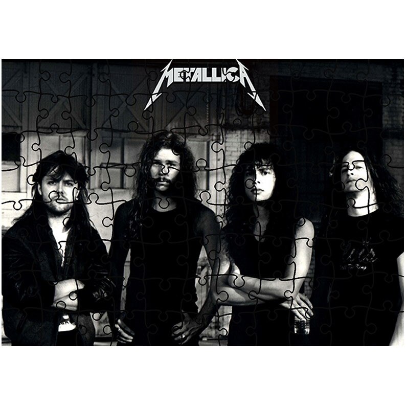 Puzzle Heartwork 96 piese, Formatia Metallica, Latime 40,5 cm x Inaltime 28,5 cm