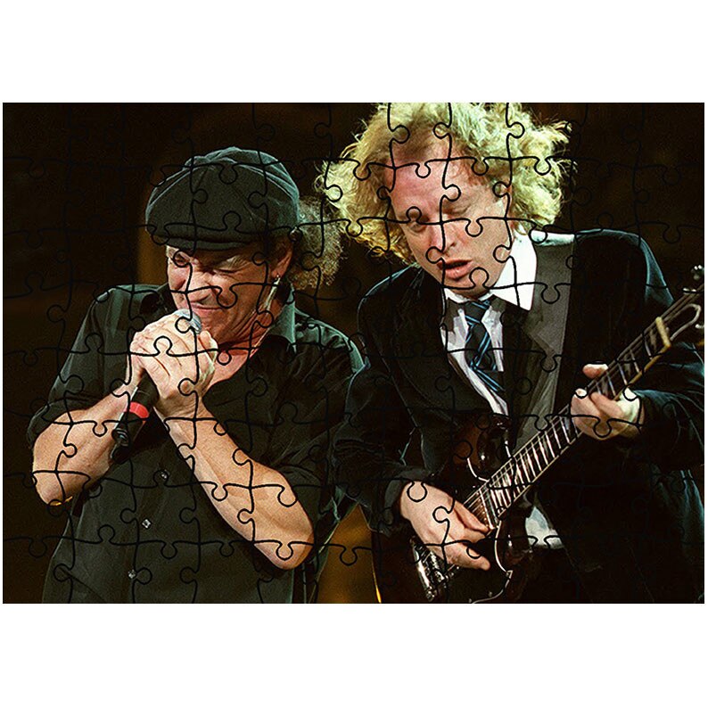 Puzzle Heartwork 96 piese, Metallica, Latime 40,5 cm x Inaltime 28,5 cm