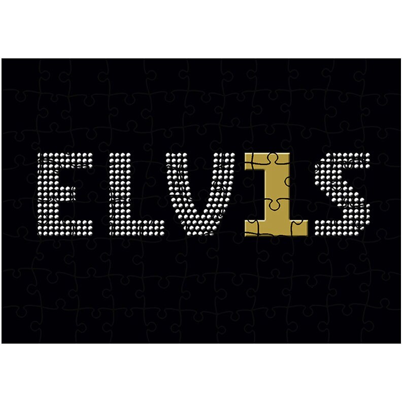 Puzzle Heartwork 96 piese, Afis Elvis, Latime 40,5 cm x Inaltime 28,5 cm