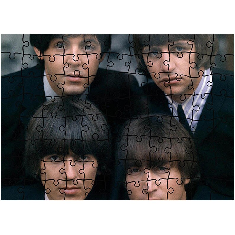 Puzzle Heartwork 96 piese, Beatles, Latime 40,5 cm x Inaltime 28,5 cm