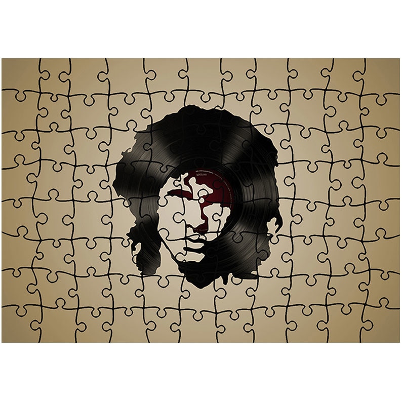 Puzzle Heartwork 96 piese, Jim Morrison, Latime 40,5 cm x Inaltime 28,5 cm