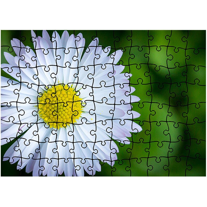 Puzzle Heartwork 96 piese, Floare curioasa, Latime 40,5 cm x Inaltime 28,5 cm