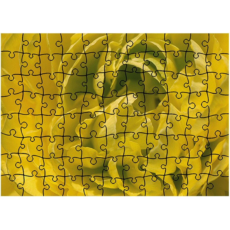 Puzzle Heartwork 96 piese, Floare batuta, Latime 40,5 cm x Inaltime 28,5 cm