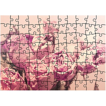 Puzzle Heartwork 96 piese, Buchet de trandafiri roz, Latime 40,5 cm x Inaltime 28,5 cm Puzzle Heartwork 96 piese, Buchet de trandafiri roz, Latime 40,5 cm x Inaltime 28,5 cm