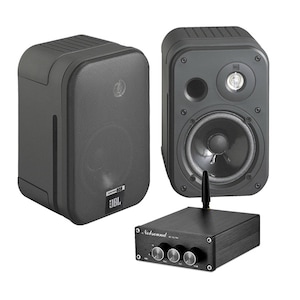 Sistem audio JBL Control 1 Pro, Bluetooth, 2 x 100w, negru, cu amplificator  NS15G