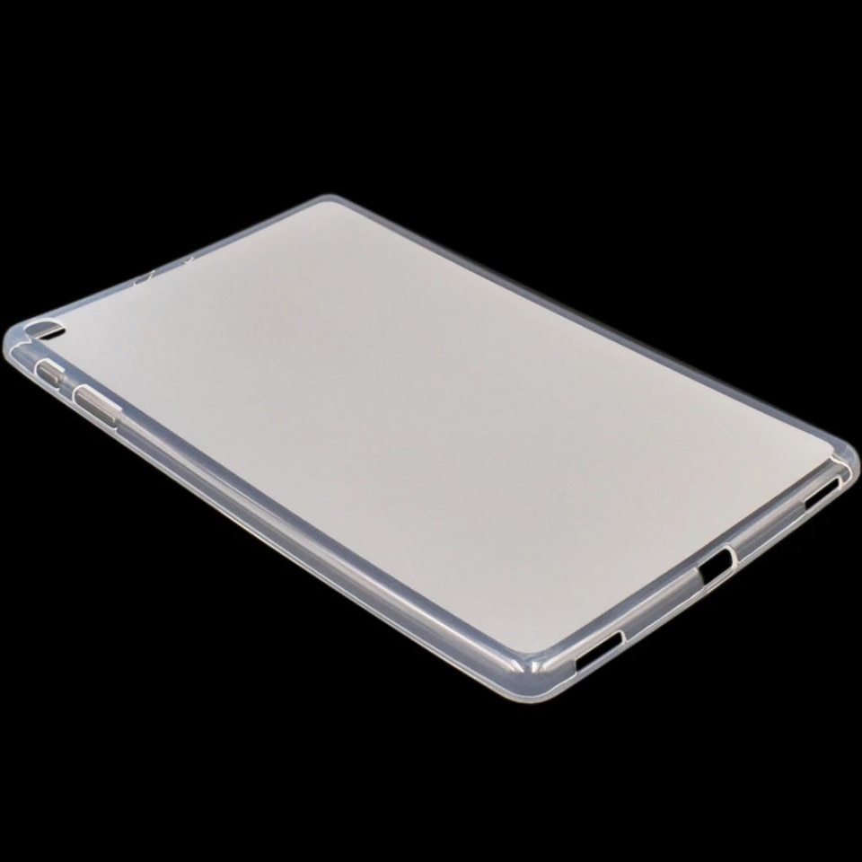 Husa pentru Samsung Galaxy Tab A 10.1 T510 T515, Frosted TPU, subtire, Transparenta
