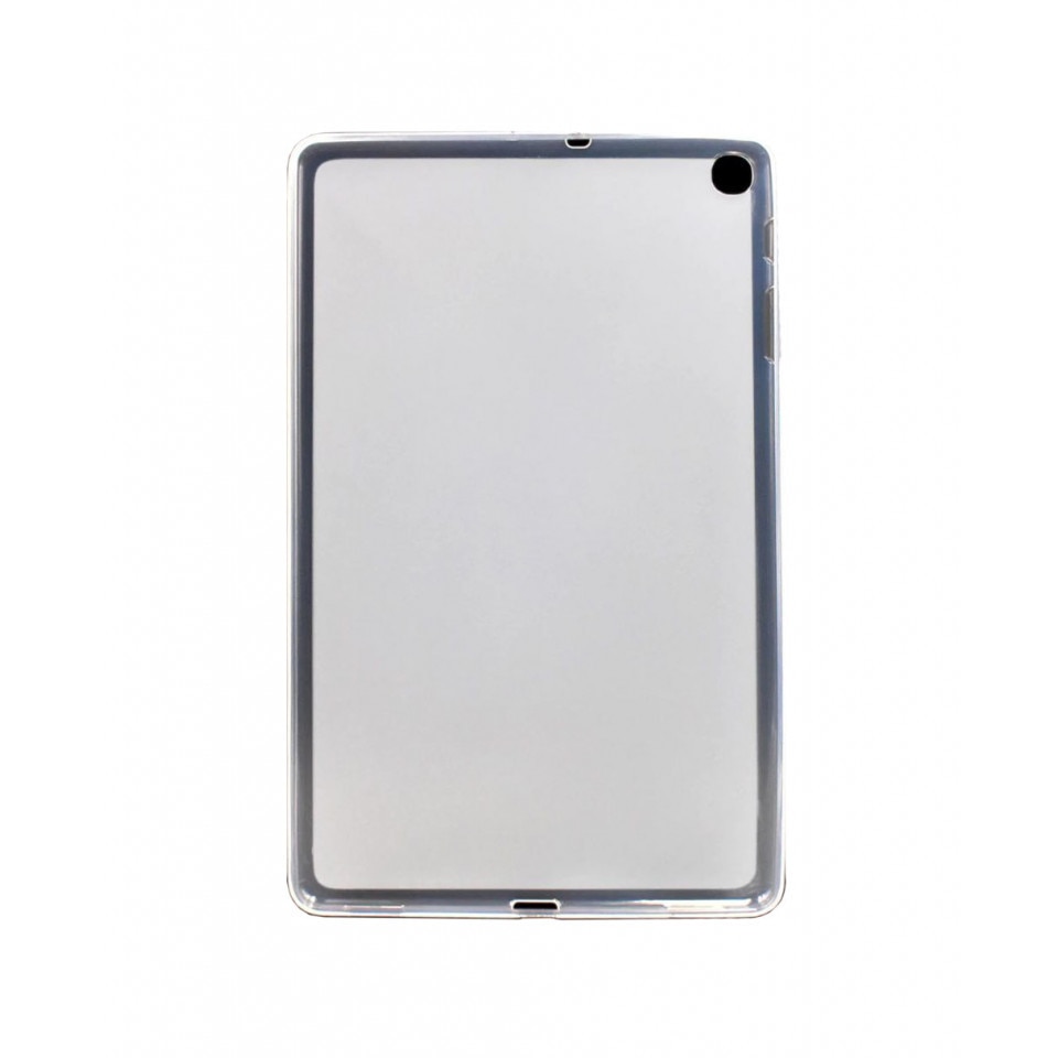 Husa pentru Samsung Galaxy Tab A 10.1 T510 T515, Frosted TPU, subtire, Transparenta