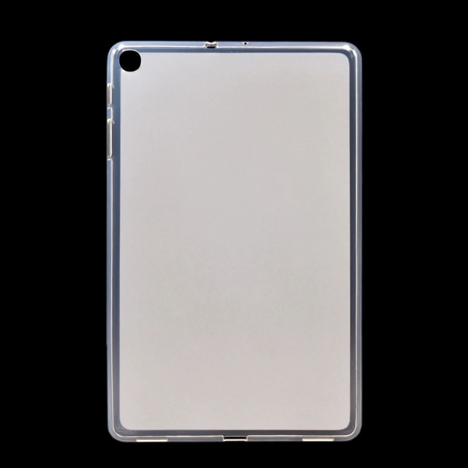 Husa pentru Samsung Galaxy Tab A 10.1 T510 T515, Frosted TPU, subtire, Transparenta