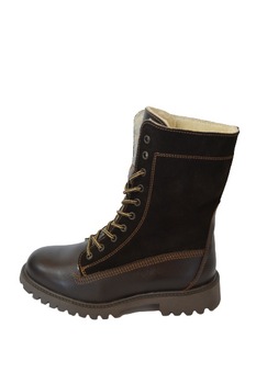 Ghete dama, piele naturala, intoarsa, Modin, maro inchis, 37 Ghete dama, piele naturala, intoarsa, Modin, maro inchis, 37