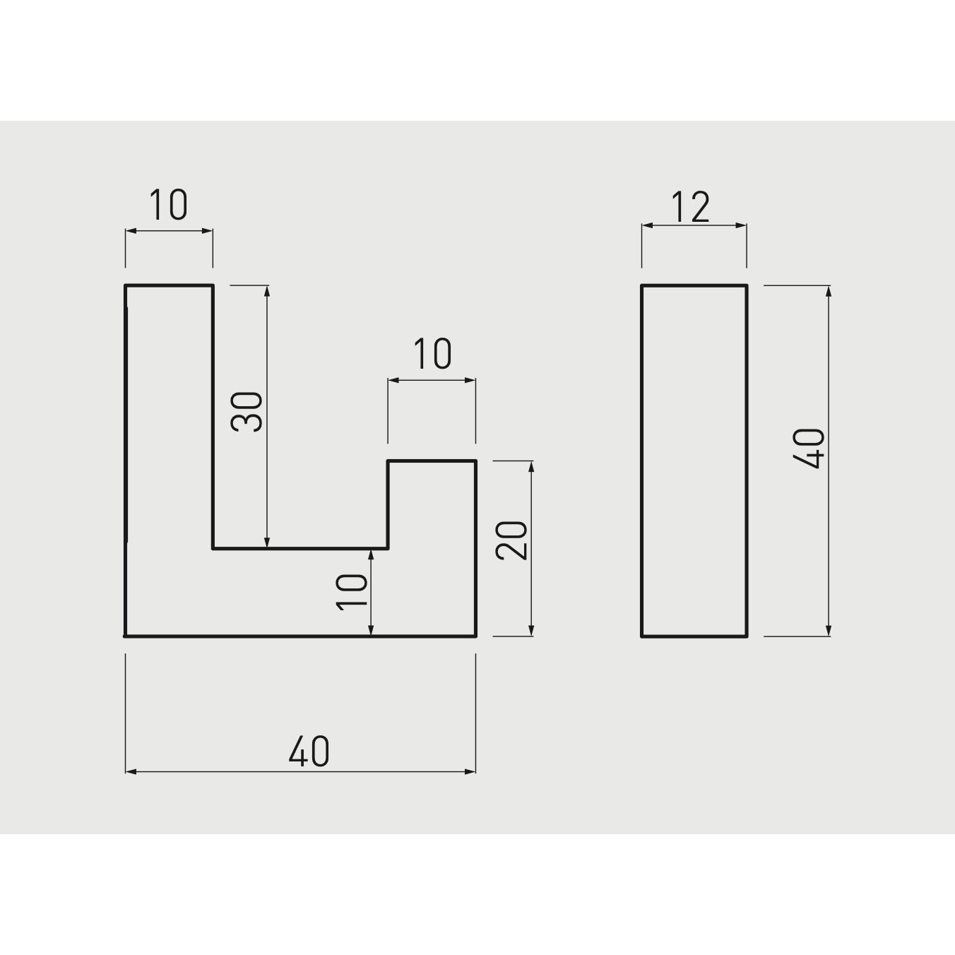 Закачалка, K2201, 40 x 40 мм, Матово черен - eMAG.bg