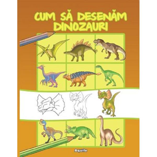 Cum sa desenam dinozauri