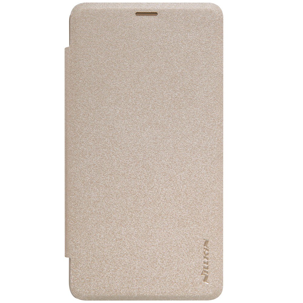 Husa Book Nillkin Sparkle pentru Microsoft Lumia 950, Auriu