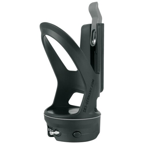 Suport bidon SKS LockCage, Black