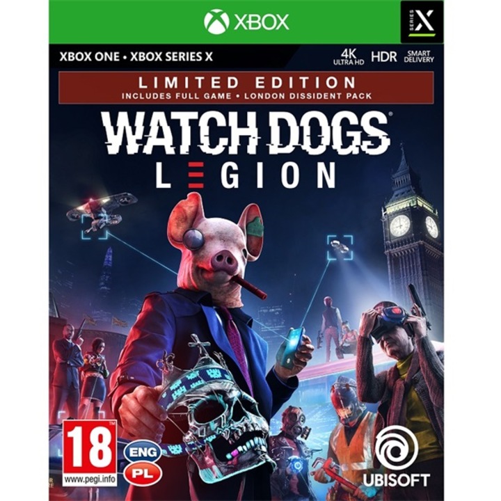 Watch Dogs Legion Limited Edition Xbox One játékszoftver