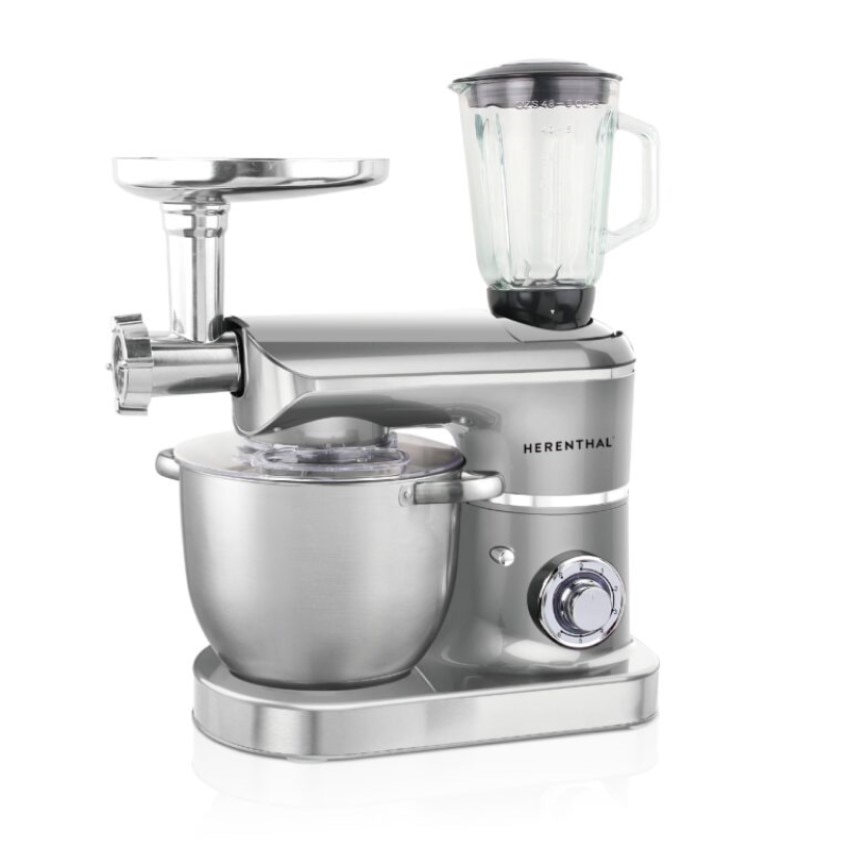 Robot de bucatarie 3 in 1, Herenthal, HT-PKM2200, 2200W, Arginitu