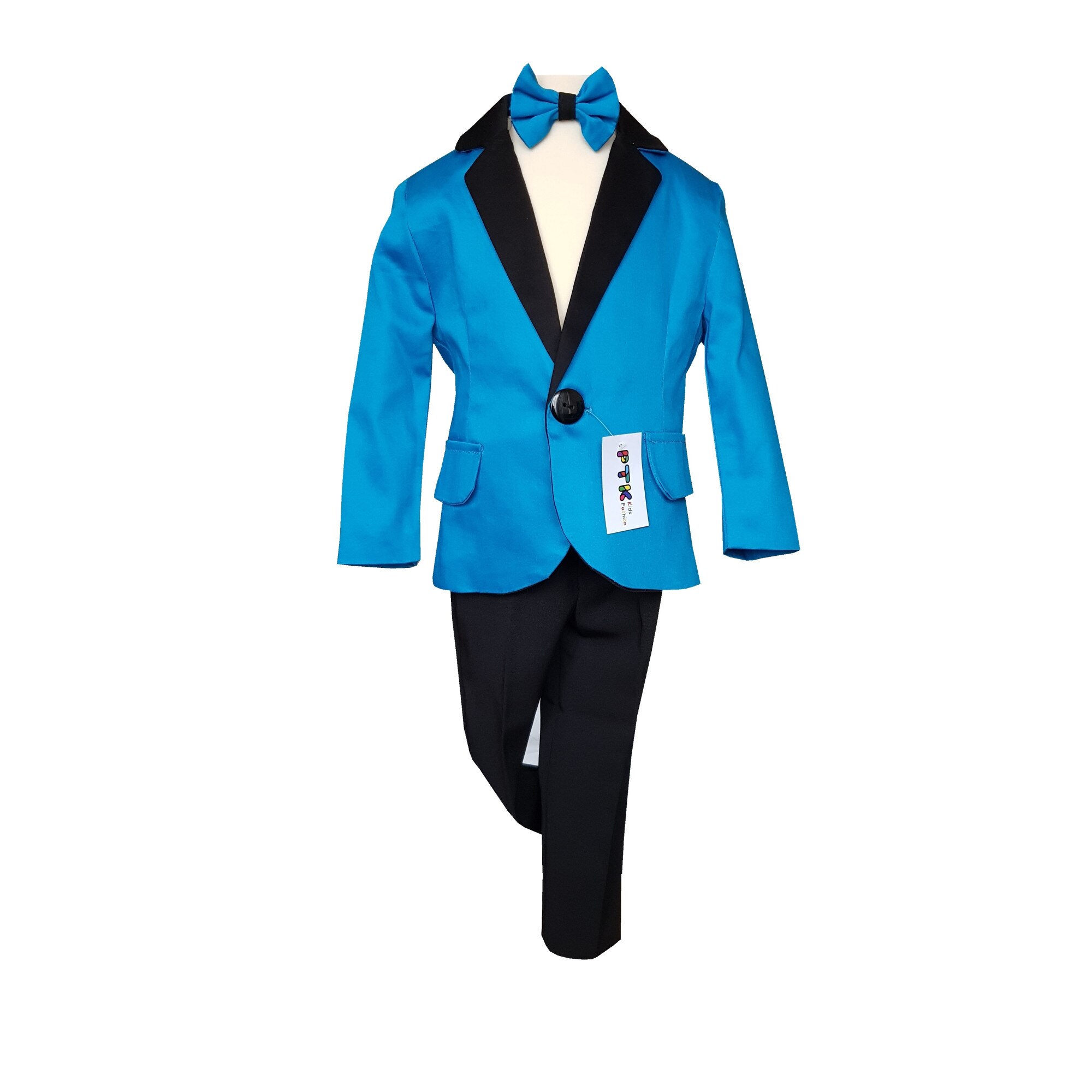 Costum baieti ocazie Turcoaz PTK