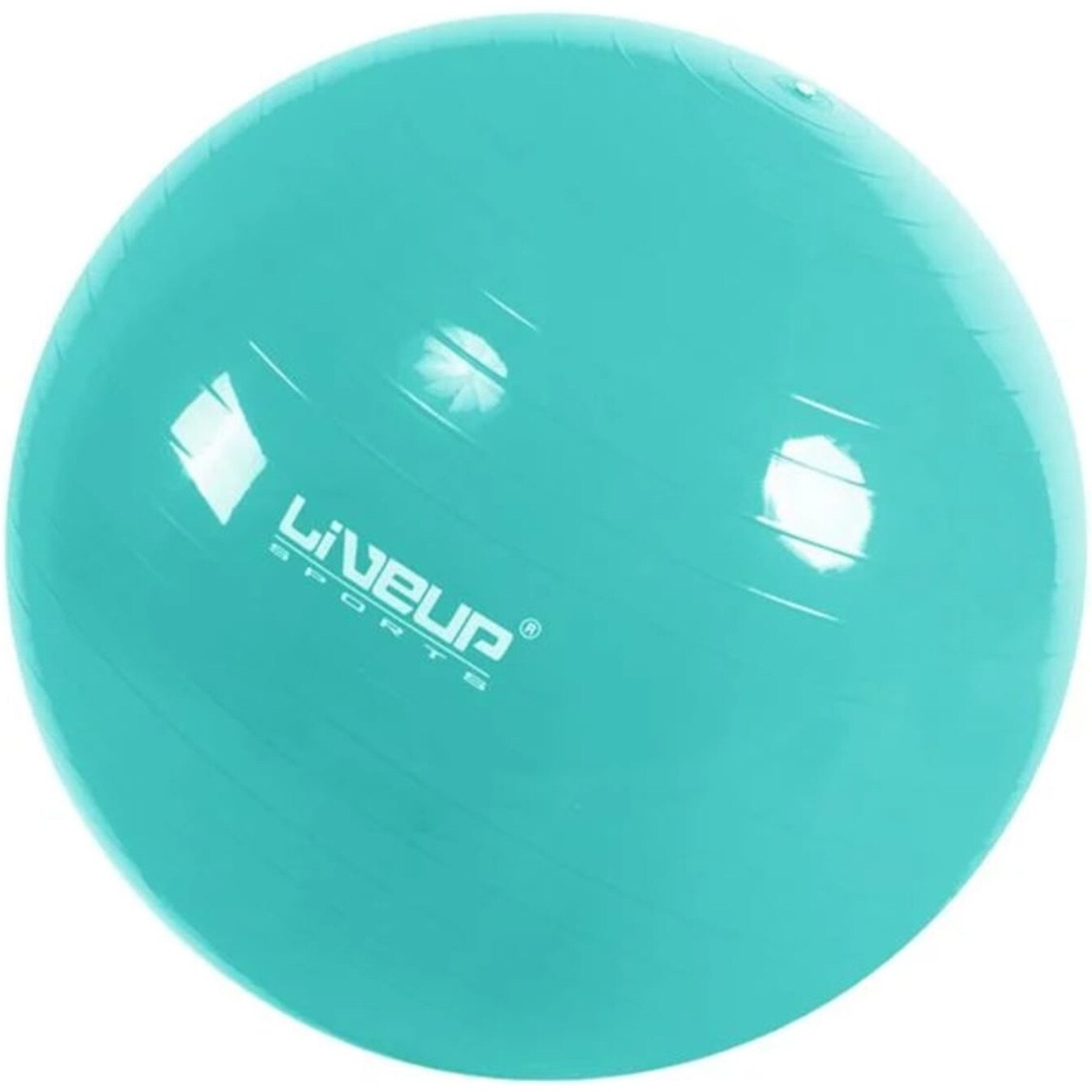 Minge fitness/yoga/pilates 65 cm,albastru/turcoaz