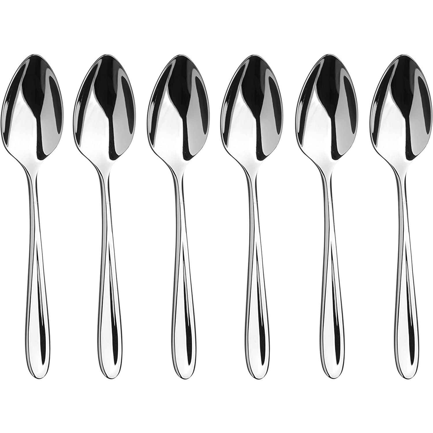 Set 6 lingurite, Arthur Price, argintii, otel inoxidabil, 16.5x2.7 cm