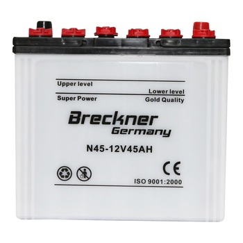 Baterie uscata 12V/45Ah pentru panou solar Breckner Germany Baterie uscata 12V/45Ah pentru panou solar Breckner Germany