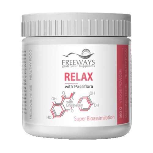 Relax cu Bromelaina, Freeways, 350 grame pulbere