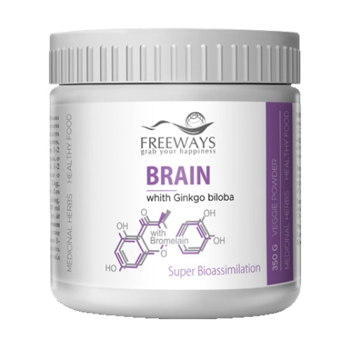 Brain cu Bromelaina, Freeways, 350 grame pulbere