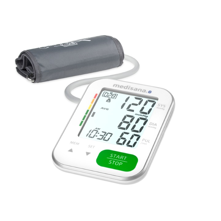 MEDISANA BU 570 Connect Felkaros vérnyomásmérő, fehér
