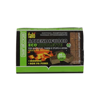 Tablete ecologice pentru aprins focul Falo, inodore 64, buc Tablete ecologice pentru aprins focul Falo, inodore 64, buc