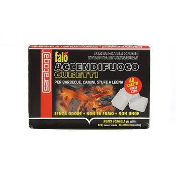 Cuburi pentru aprins focul Falo, 40 buc Cuburi pentru aprins focul Falo, 40 buc