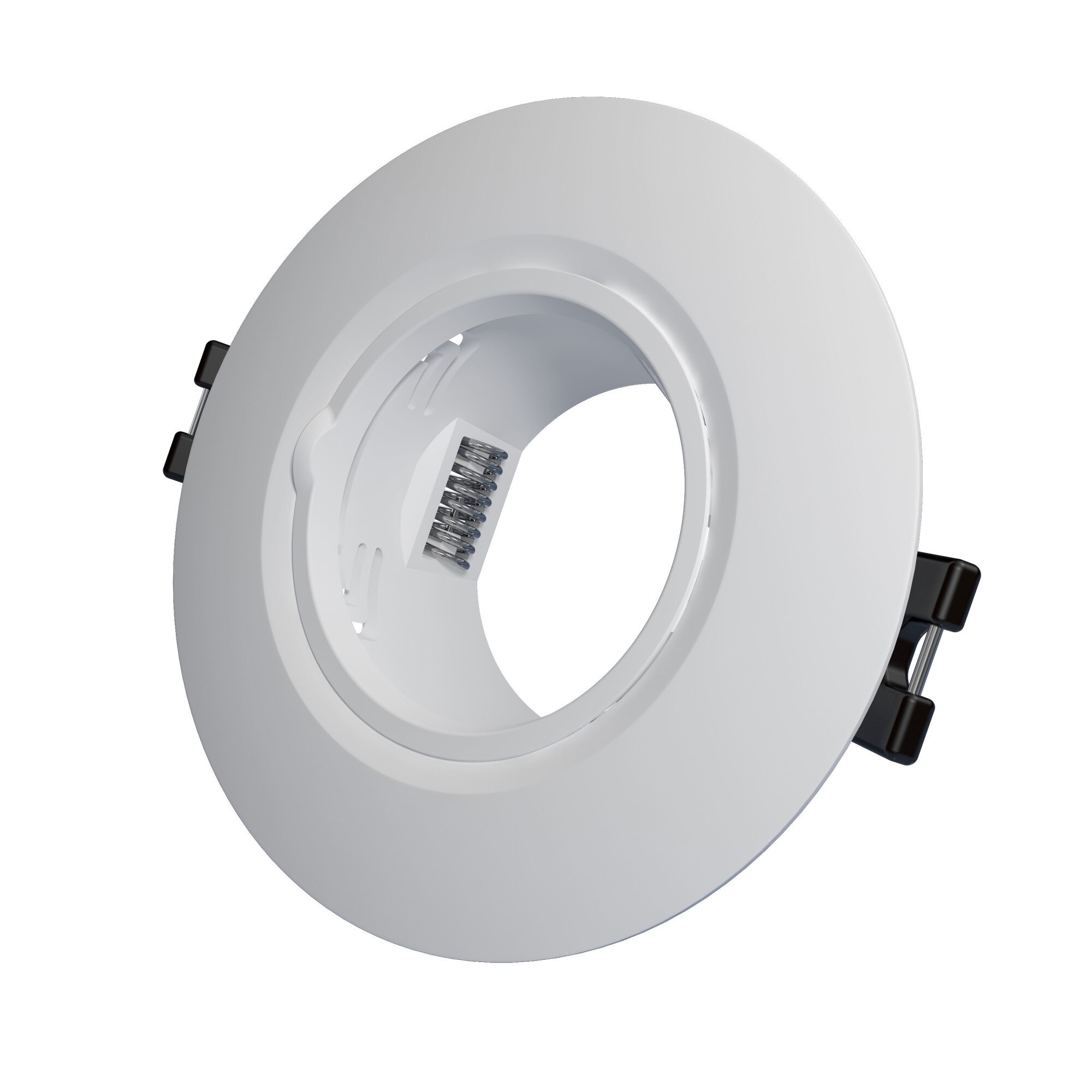 Rama spot Well, GU10/MR16 rotunda alba PC Ø90x35mm Well