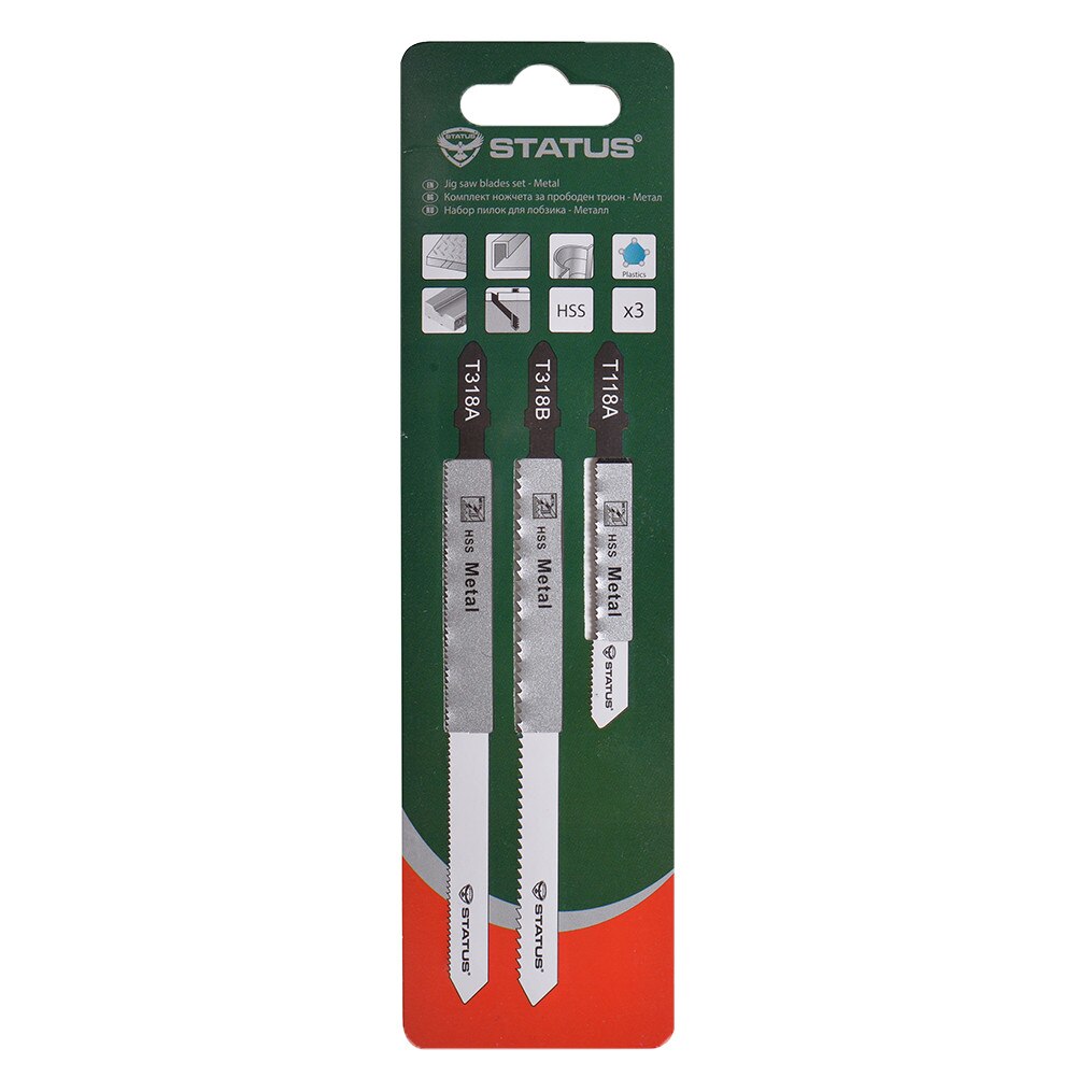 Set 3 lame pentru pendulare Status (T118A, T318B, T318A)
