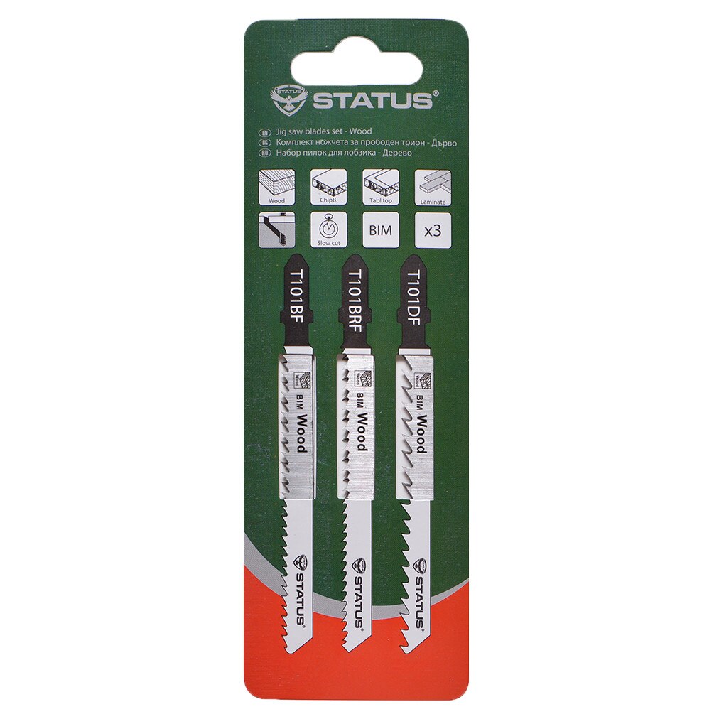 Set 3 lame pentru pendulare Status (T101DF, T101BRF, T101BF)