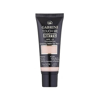 Fond de Ten Gabrini 3in1 Touch Me Mat Ten Mediu Inchis 04, 35 ml Fond de Ten Gabrini 3in1 Touch Me Mat Ten Mediu Inchis 04, 35 ml