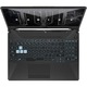 Laptop Gaming ASUS TUF A15 FA506NF cu procesor AMD Ryzen™ 5 7535HS pana la 4.55 GHz, 15.6", Full HD, IPS, 144Hz, 16GB, 512GB SSD, NVIDIA® GeForce RTX™ 2050 4GB GDDR6, No OS, Graphite Black