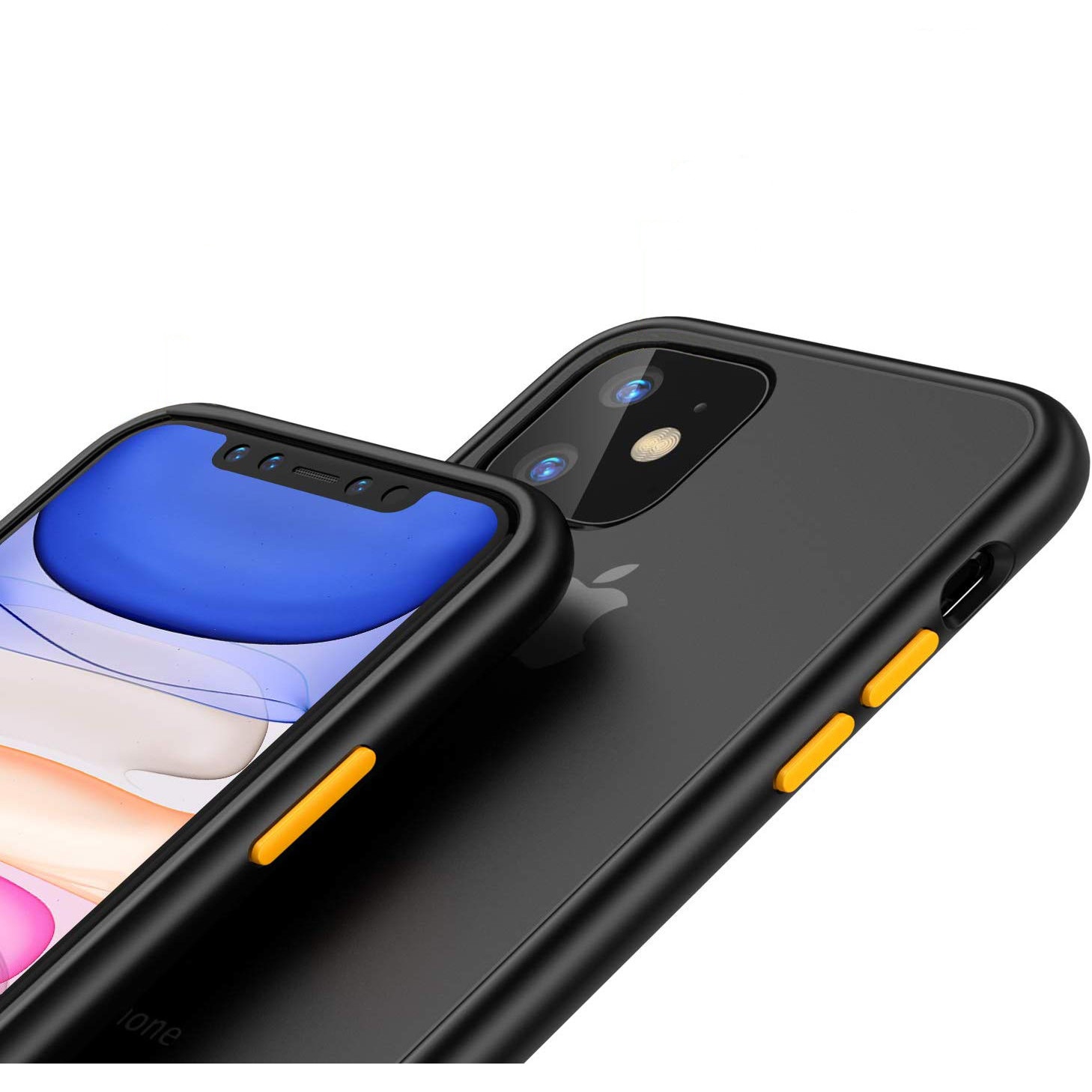 Husa pentru IPhone 12 MINI, MobileSmart, Hybrid ultra slim, carcasa spate Antisoc, hardcase, Negru